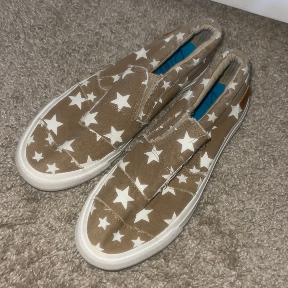Blowfish slip ons